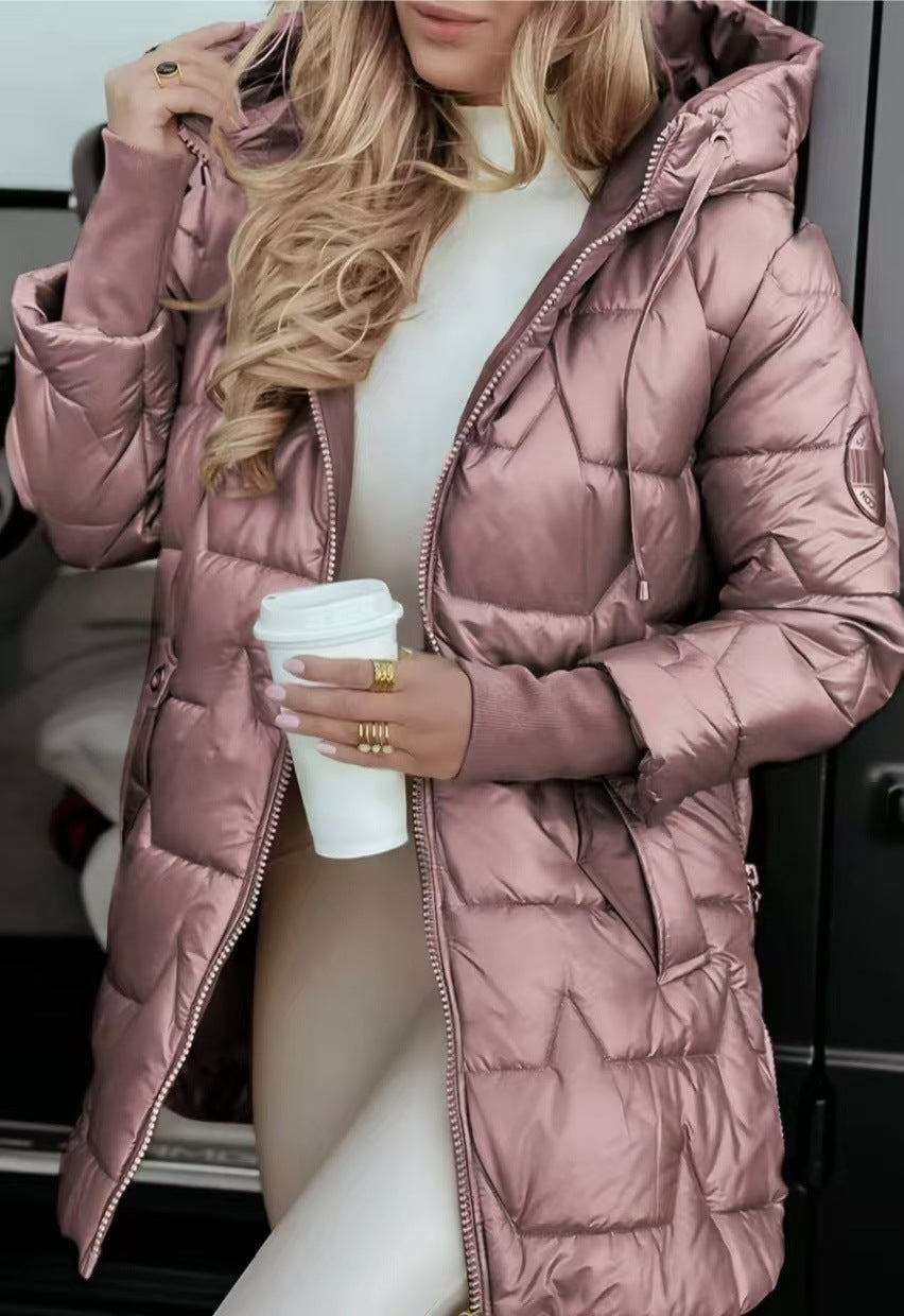 Alicia Winter Coat For Women With Hood, Chic Comfort, Clean Lines, Subtle Colors, And Superior Warmth