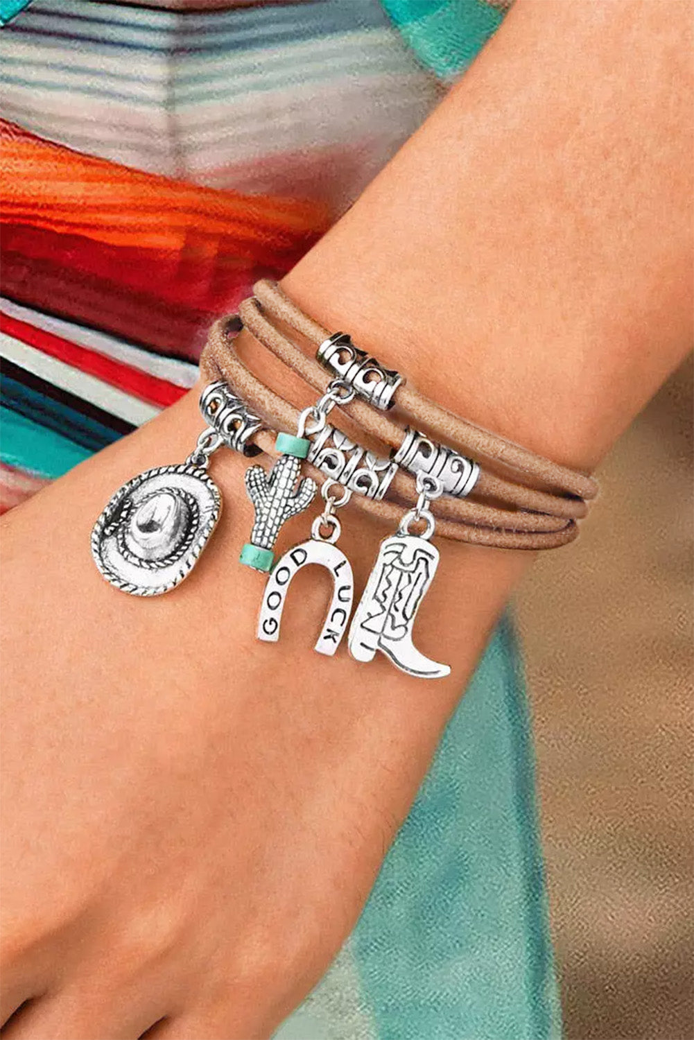 Women's Multi-Layered Bracelet with Unique Design and Versatile Style - TrendAura