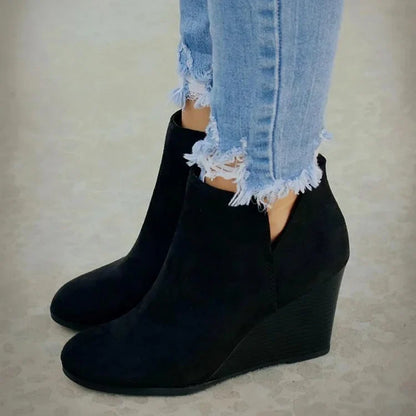 Stride™ | Women’s Platform Wedge Ankle Boots