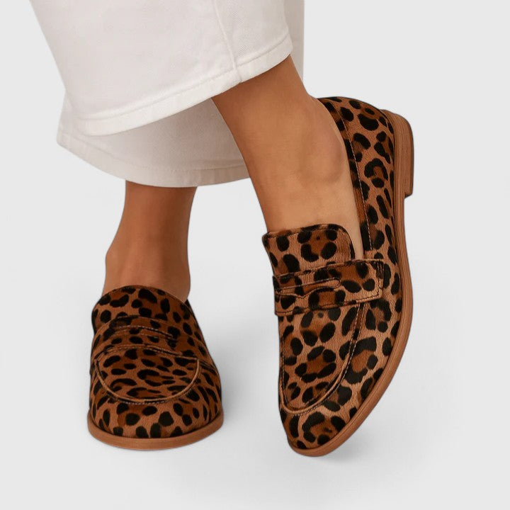 Women's Soft Loafers with Cushioned Insole and Flexible Sole - TrendAura