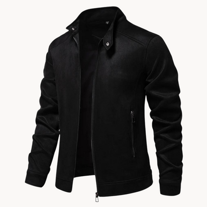 TrendAura | Stylish Suede Jacket for Men
