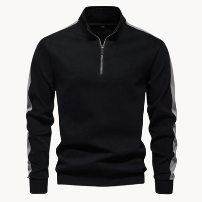 Bruno | Premium pullover with quarter zipper