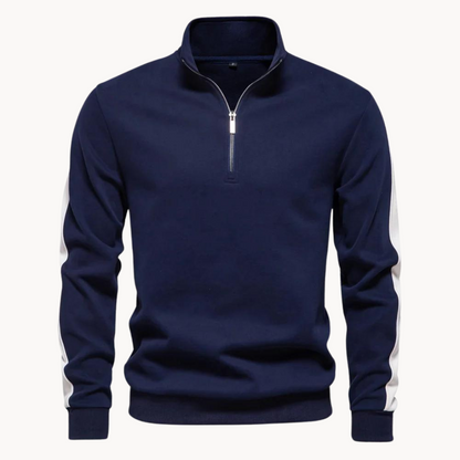 Bruno | Premium pullover with quarter zipper