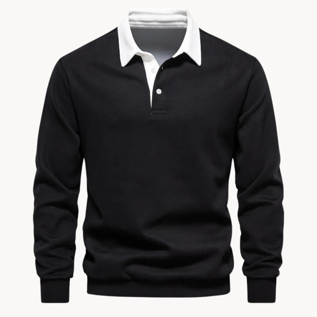 Rafael | Casual Polo Sweatshirt
