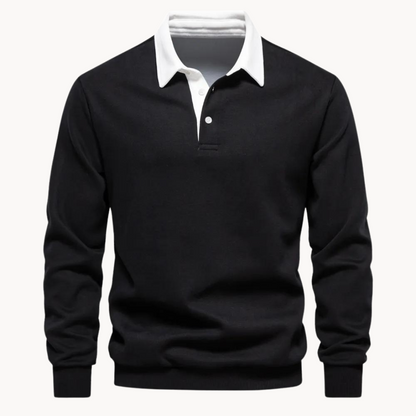 Rafael | Casual Polo Sweatshirt
