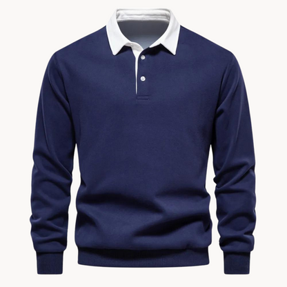 Rafael | Casual Polo Sweatshirt