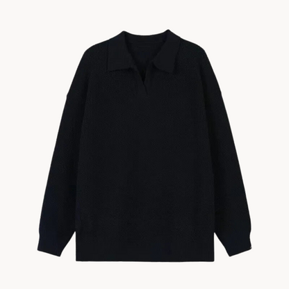 Sander | Elegant polo sweater