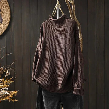 Noorie Turtleneck Sweater For Women Ultra Soft Knit Cozy Warm All Day Comfort Premium Quality Wardrobe Essential