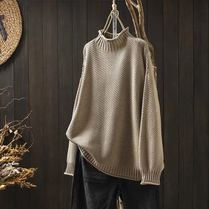 Noorie Turtleneck Sweater For Women Ultra Soft Knit Cozy Warm All Day Comfort Premium Quality Wardrobe Essential