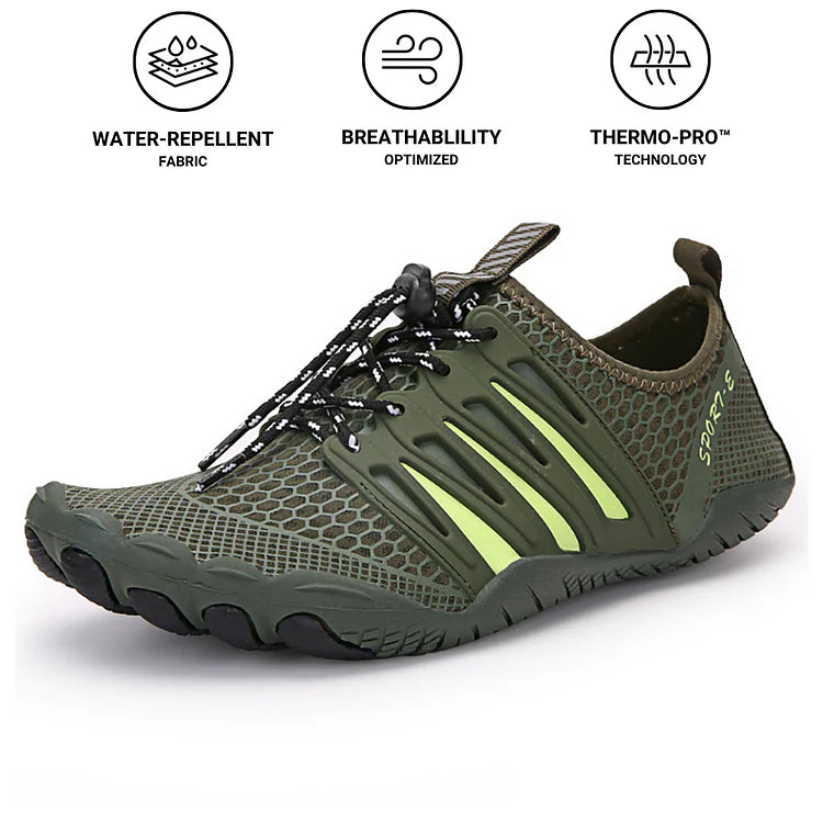 JOCESTYLE Unisex Water Shoes Quick Dry Non Slip Breathable Barefoot Style For Surfing And Beach