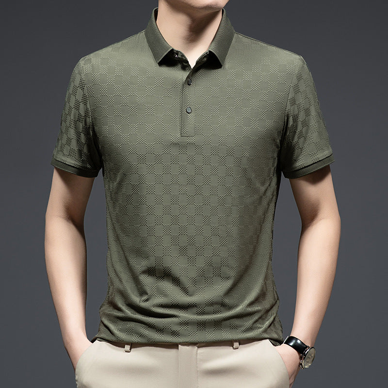 Sjoerd | Business polo with short sleeves