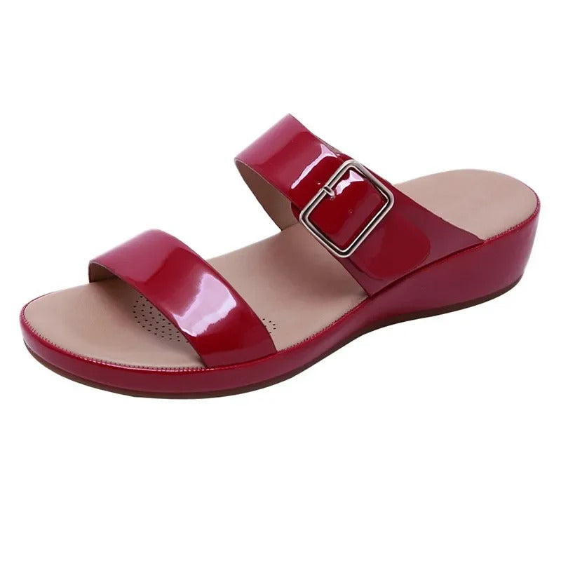 Hildegard | Elegant wedge heel sandals for women