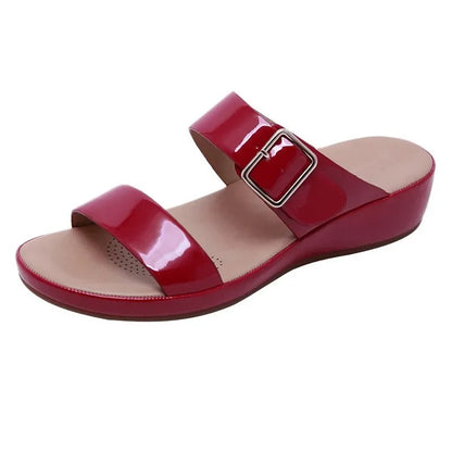 Hildegard | Elegant wedge heel sandals for women