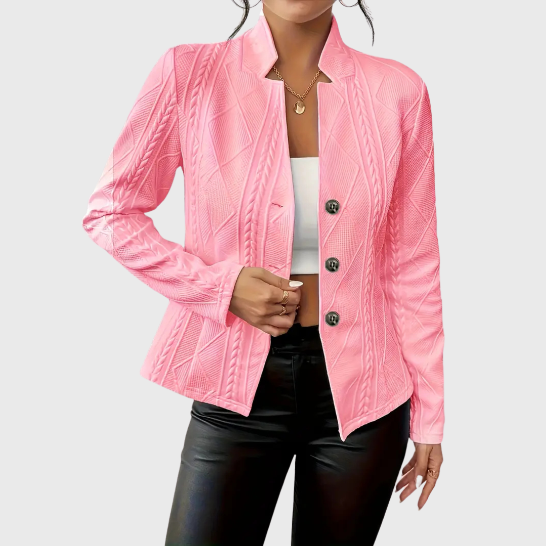 Yunaïa | Chic Buttoned Jacket for Women — Timeless Style & Modern Appeal