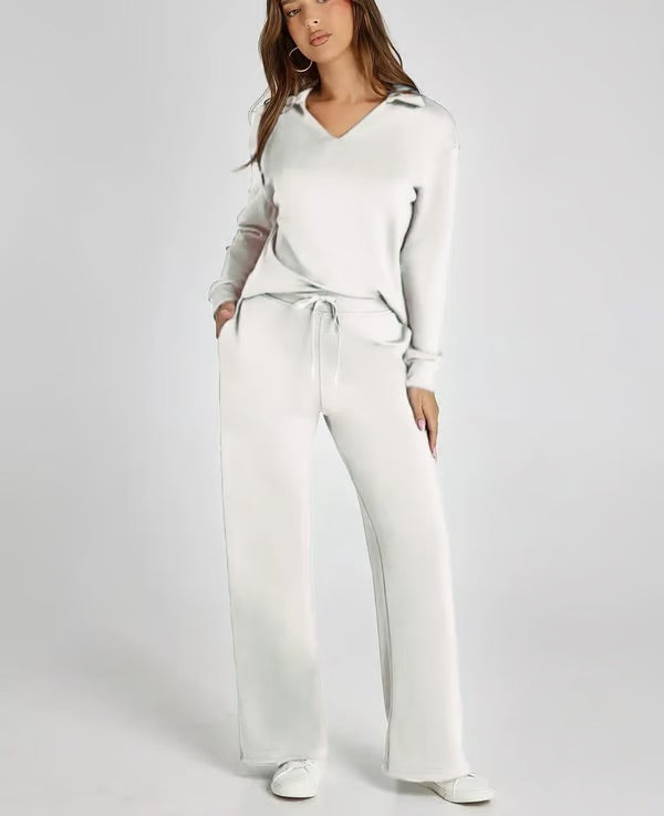 Women’s Wide Leg Lounge Co-ord | Two Piece