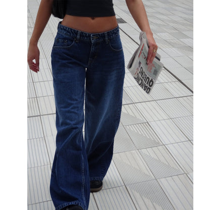 Jasmine Women's Wide Leg Denim Pants For Women, Comfortable Flattering Fit, All Day Comfort