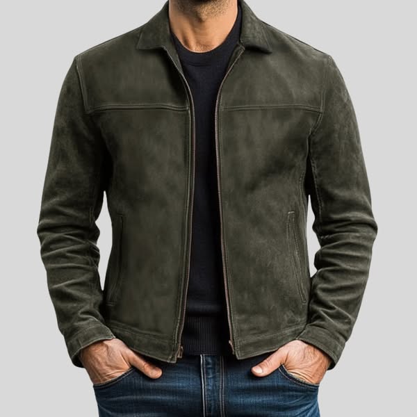 Fikret | Men's Zip Jacket — Simplicity, Charm & Comfort