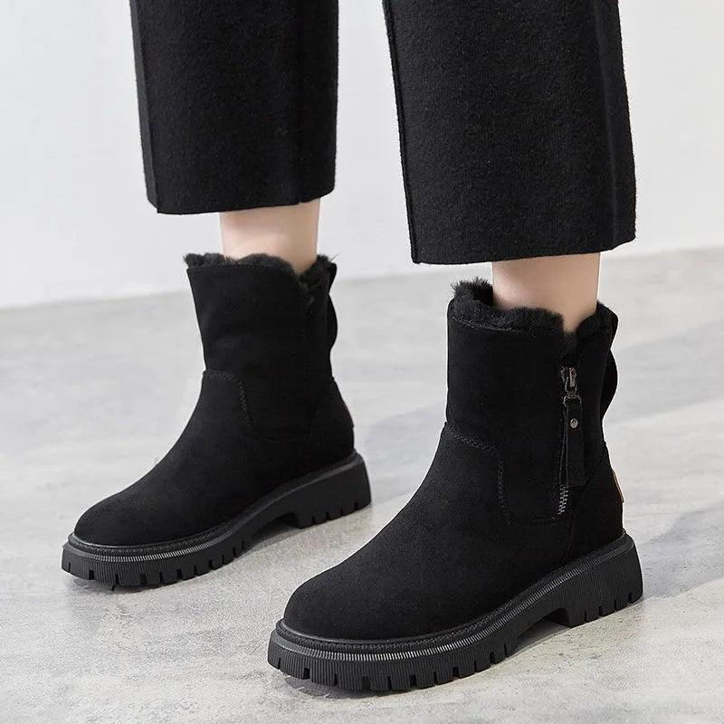 Women's Casual Boots with Supportive Design and Sturdy Sole