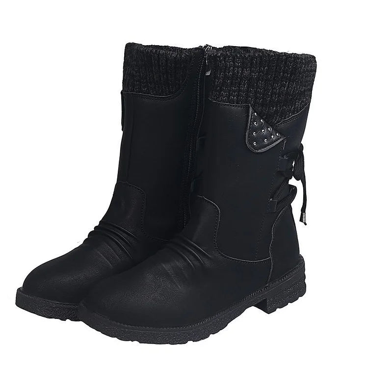 Norvella Waterproof Winter Boots For Women With Arch Support And Non Slip Sole For All Day Comfort