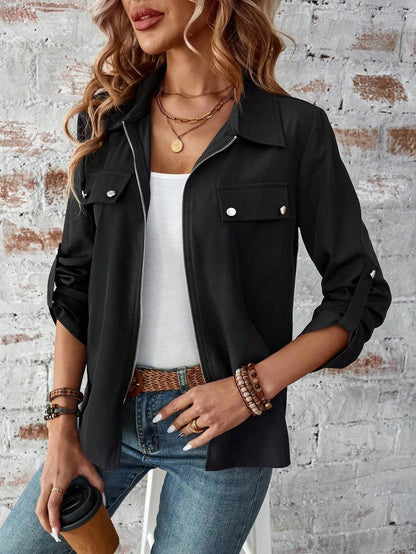 Robyn | Stylish zipper jacket for women
