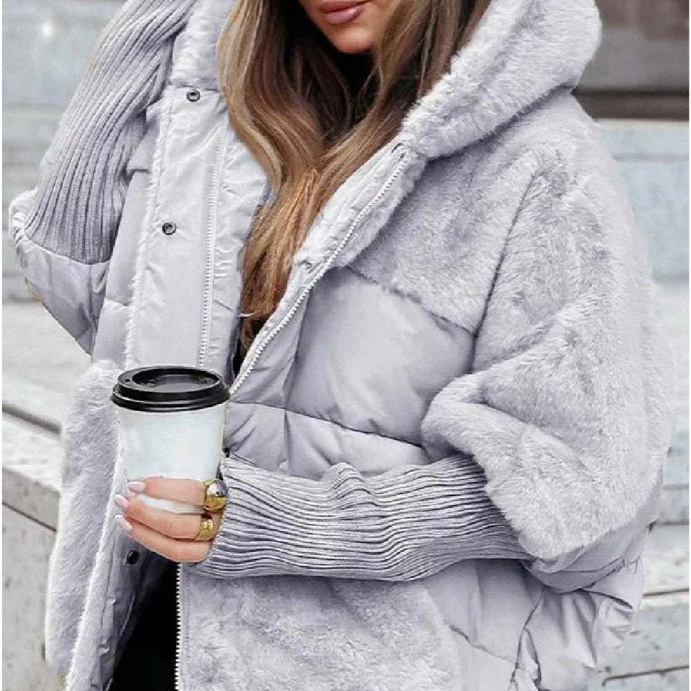 Cocoon Luxe Winter Coat For Women With Warm Ample Fit And Premium Cotton Modern Design Refined Finishes