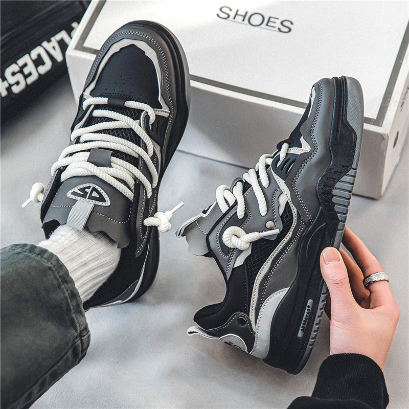 Karl Height Boost Retro Casual Shoes For Men With Non Slip Sole And All Day Comfort