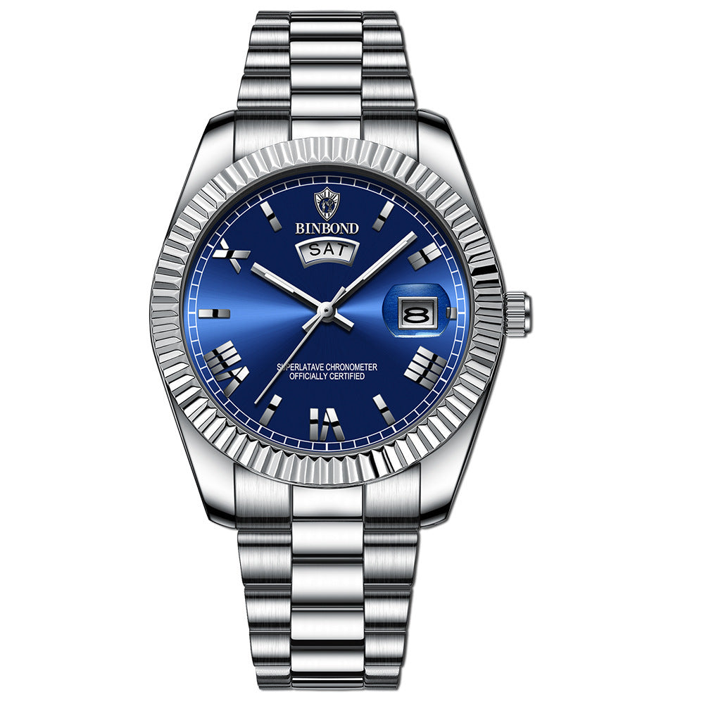 Mens Luxury Quartz Watch Elegant Analog Dress For Business Professionals Timeless Versatile