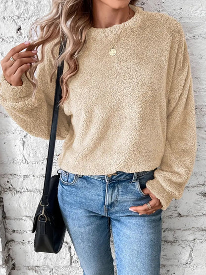 Teddy sweatshirt for women