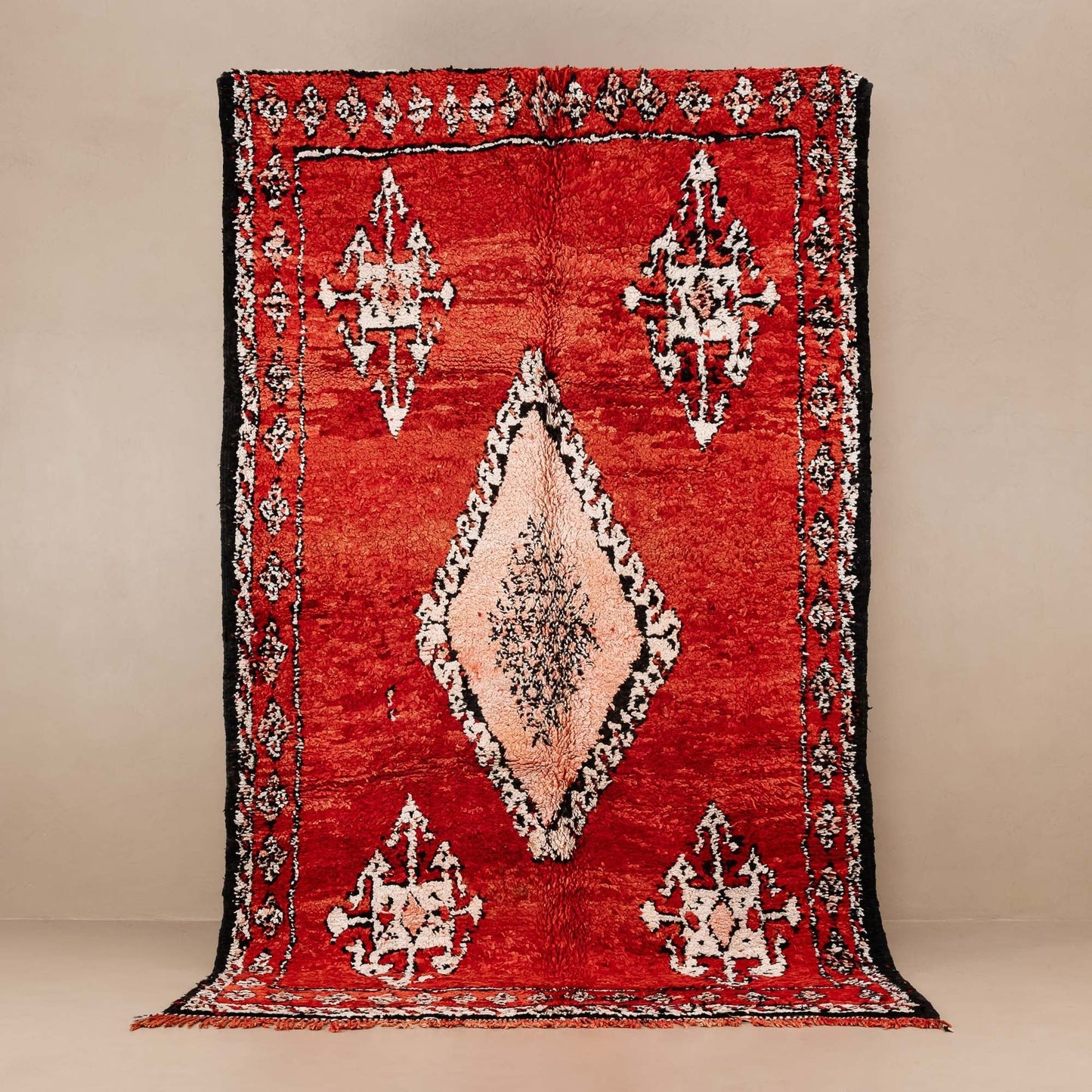 Feddada - vintage boujad rug - TrendAura