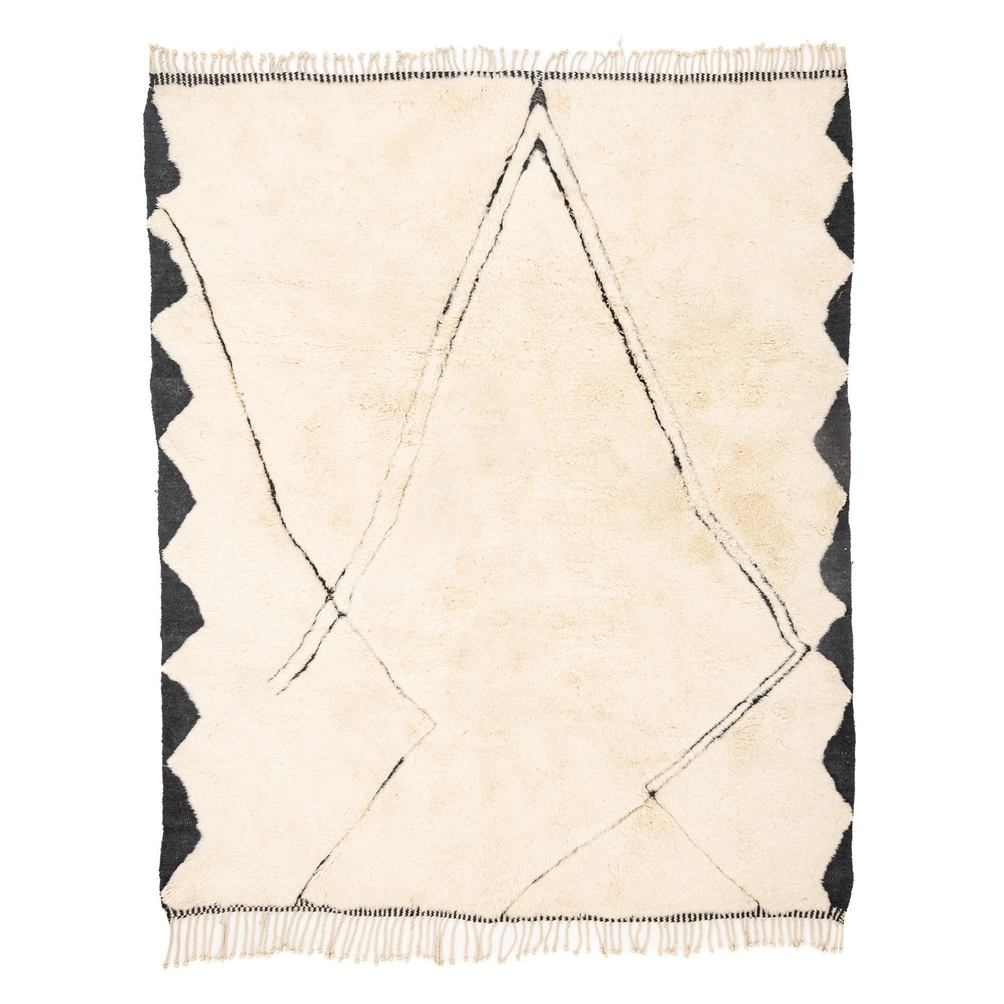 Fertile Valley - Luxury Shag Moroccan Rug - TrendAura