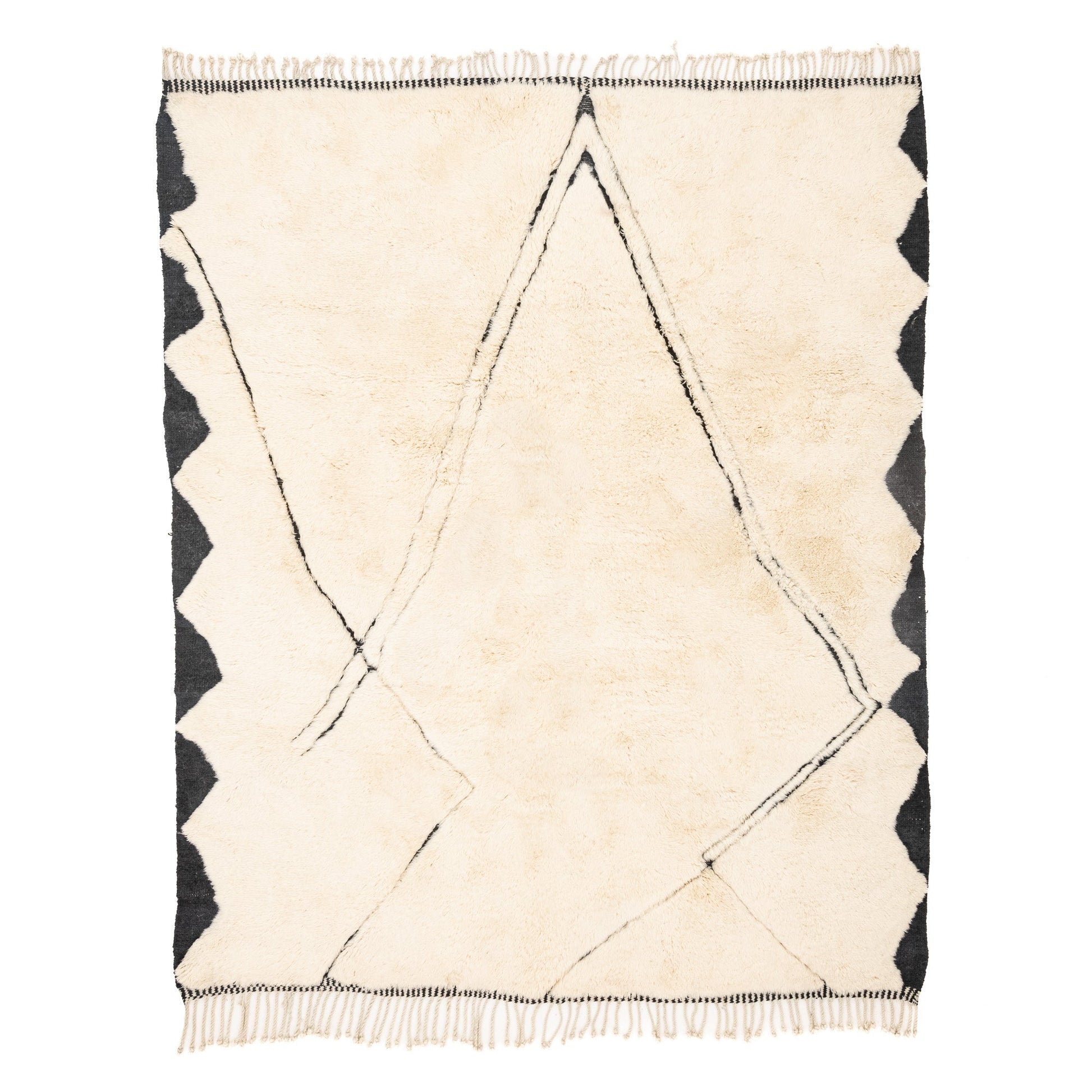Fertile Valley - Luxury Shag Moroccan Rug - TrendAura