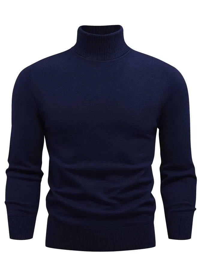 Lysander Turtleneck for Men Versatile Comfort and Timeless Style in Soft Premium Knit