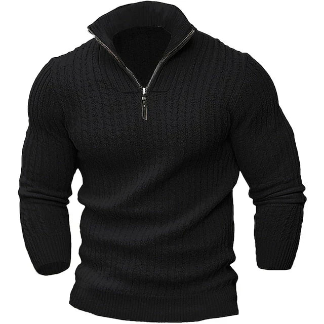 Dareen | Trendy Pullover with Zipper for Men