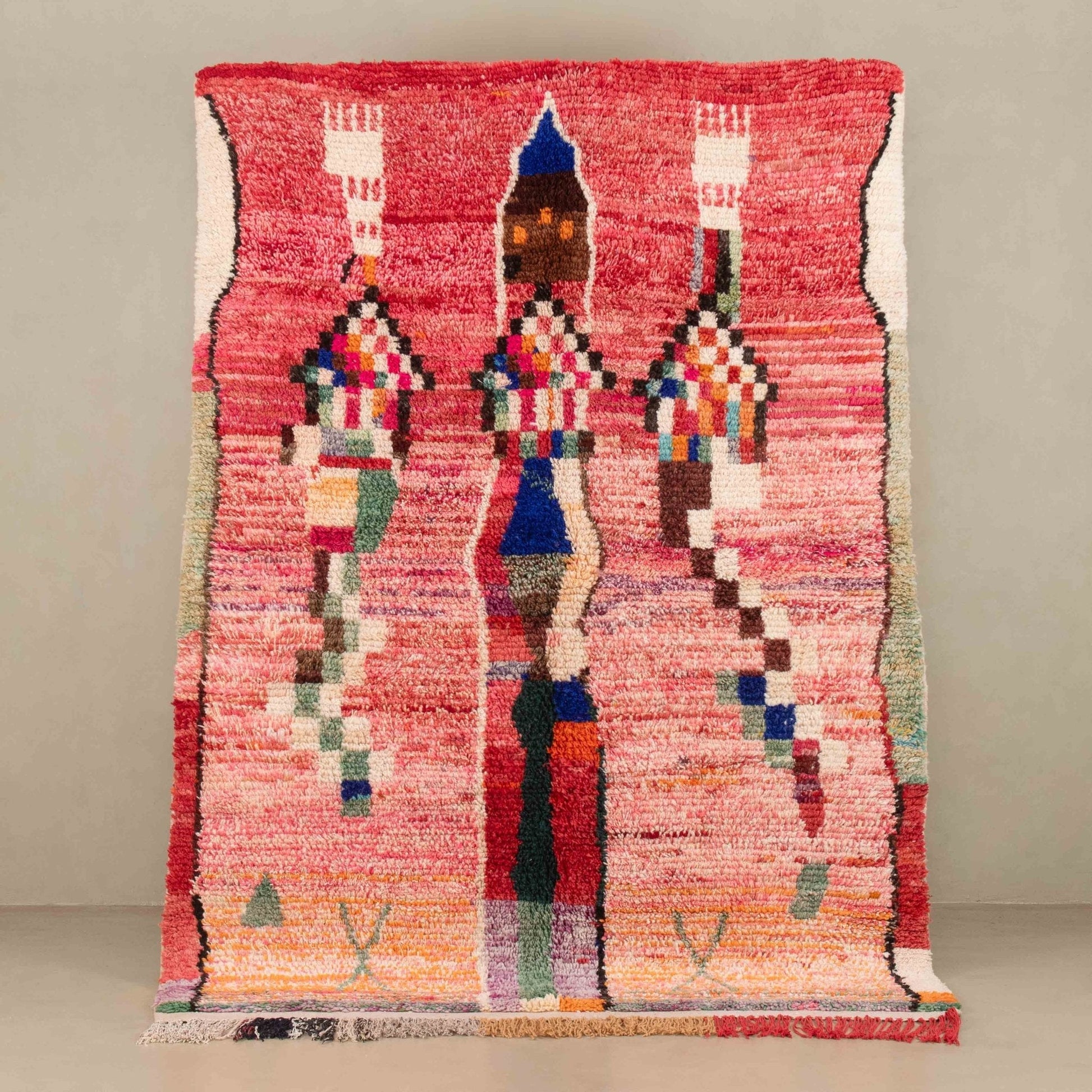 Fola - vintage boujad rug - TrendAura