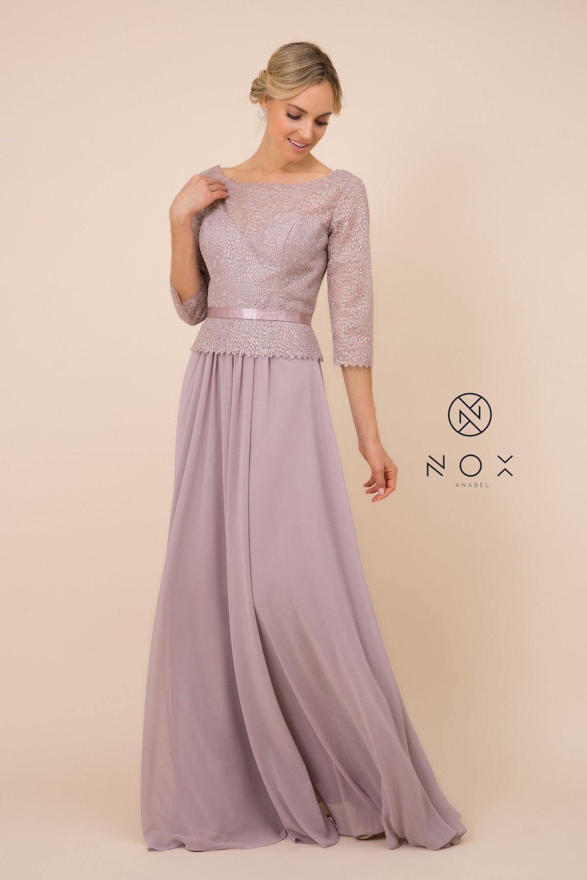 Formal Long Mother of the Bride Dress