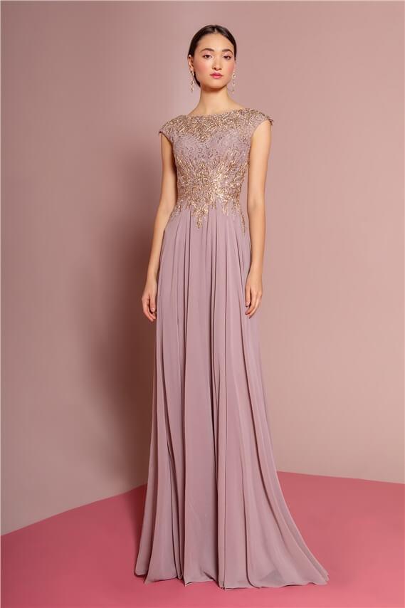 Formal Plus Size Long Dress Mother of the Bride