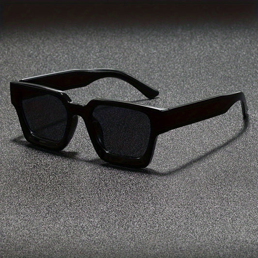 Men’s Retro Glasses Classic Square Frame Lightweight & Stylish - TrendAura