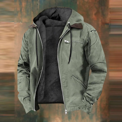 Men's Winter Coat With Ultimate Warmth And Thick Lining, Windproof, Sophisticated Design For Everyday Or Formal Wear
