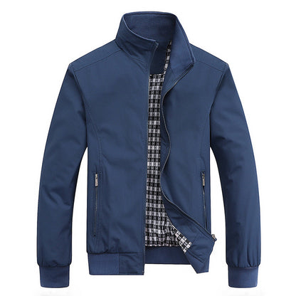 Mens Winter Jacket Windproof Waterproof Retro Mid Layer All Season Comfort Versatile Everyday Wear