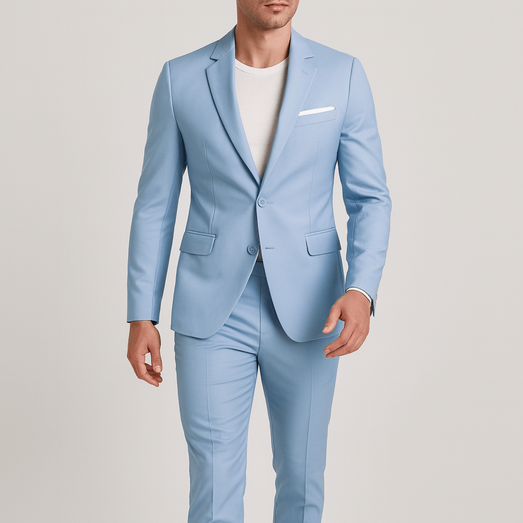 Stoneburry Men’s Tailored Suit Set – Classic Blazer & Trousers | Modern Formal Elegance