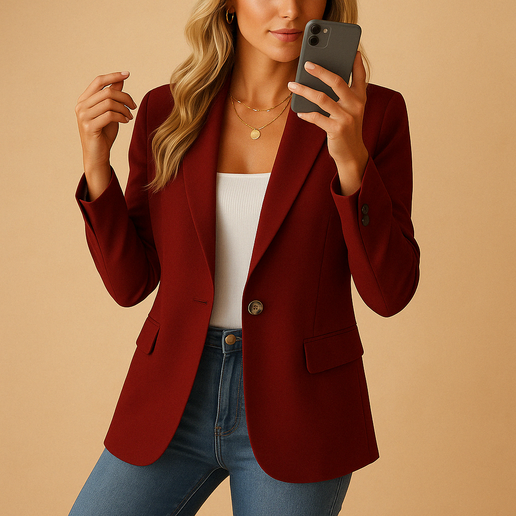 Comfortable Fit Tailored Blazer for Women | Yara