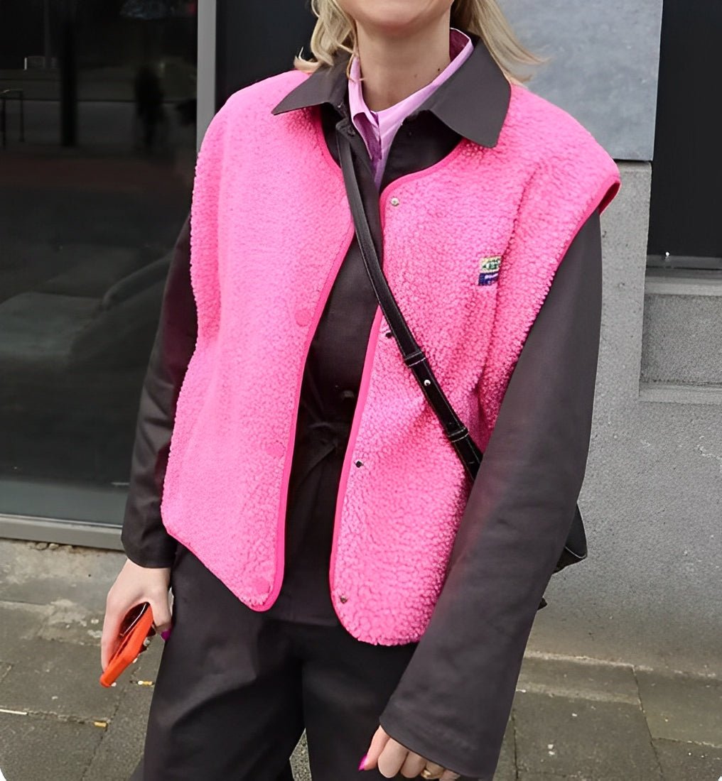 Eloura-Moda | Women's Vest with Simple Button Closure