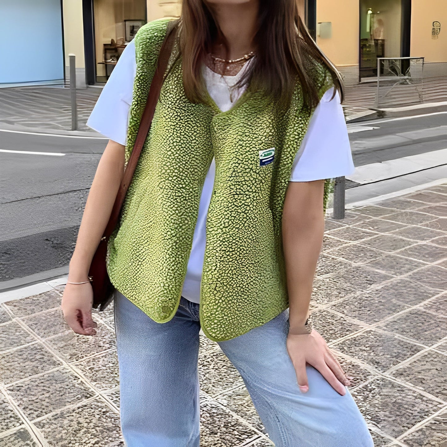 Eloura-Moda | Women's Vest with Simple Button Closure