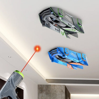 Wall Climbing RC Car With Laser Remote Control For Gravity Defying Stunts Kids Will Love
