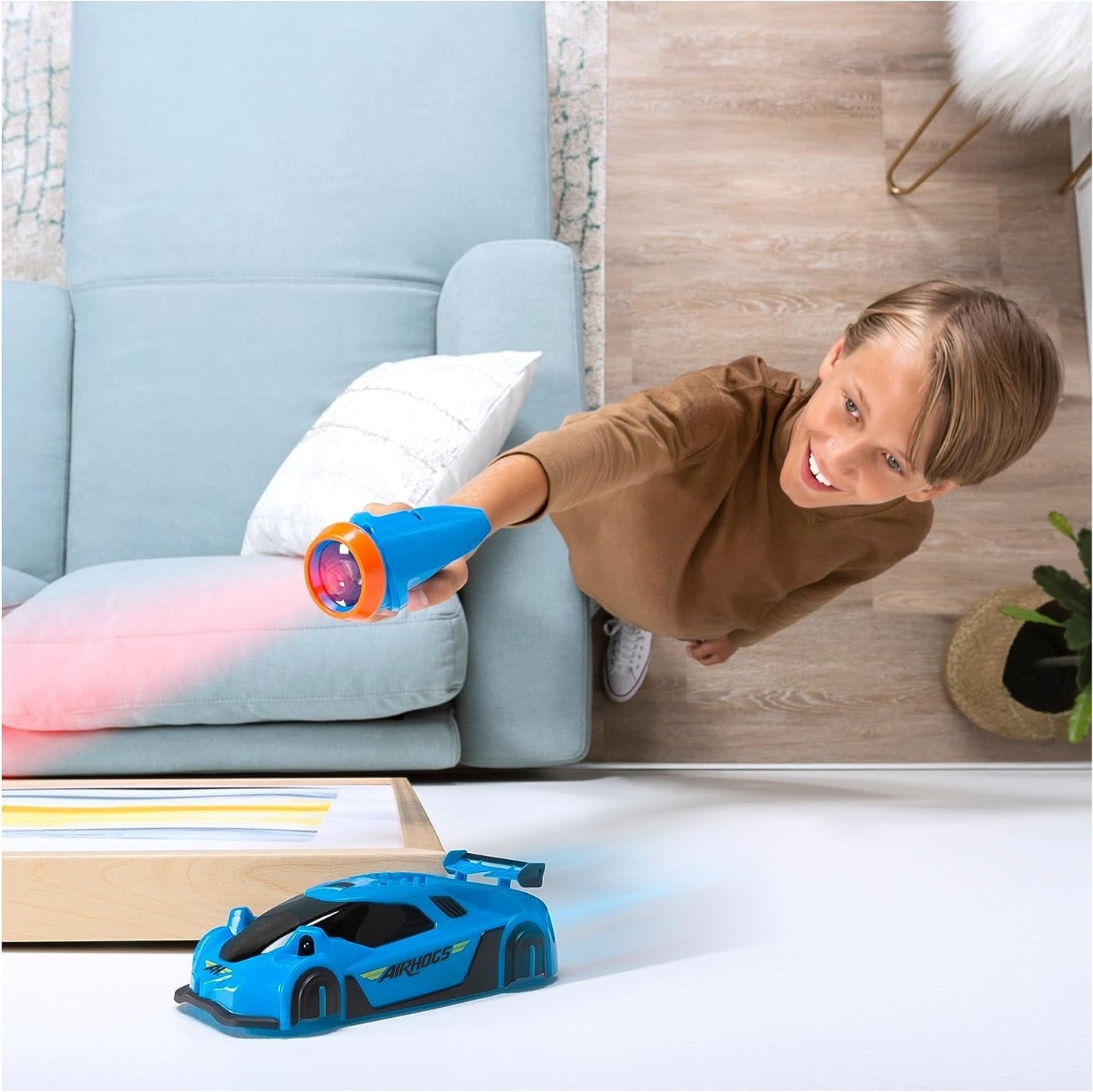 Wall Climbing RC Car With Laser Remote Control For Gravity Defying Stunts Kids Will Love