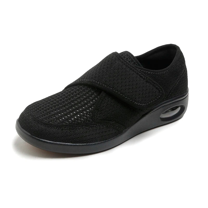 PARUSM Unisex Diabetic Wide Fit Walking Shoes With Cushioned Support And Non Slip Sole