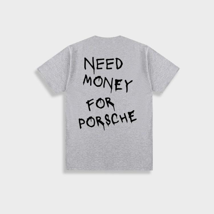 Nicky Need Money For Porsche Vintage T Shirt For Men Stylish Summer Tee With Retro Charm