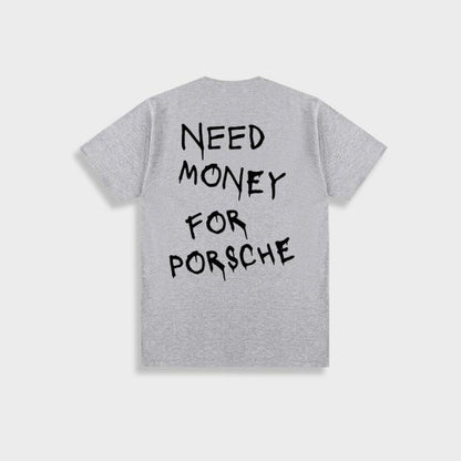 Nicky Need Money For Porsche Vintage T Shirt For Men Stylish Summer Tee With Retro Charm