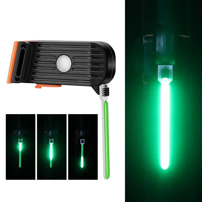 Rechargeable rear light for bicycle