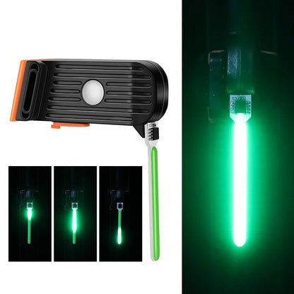 Rechargeable rear light for bicycle